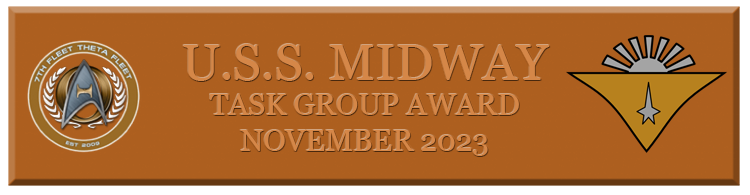 Theta Fleet Task Group Award - November 2023