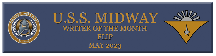 Theta Fleet Writer of the Month - Flip - May 2023