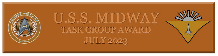 Theta Fleet Task Group Award - July 2023